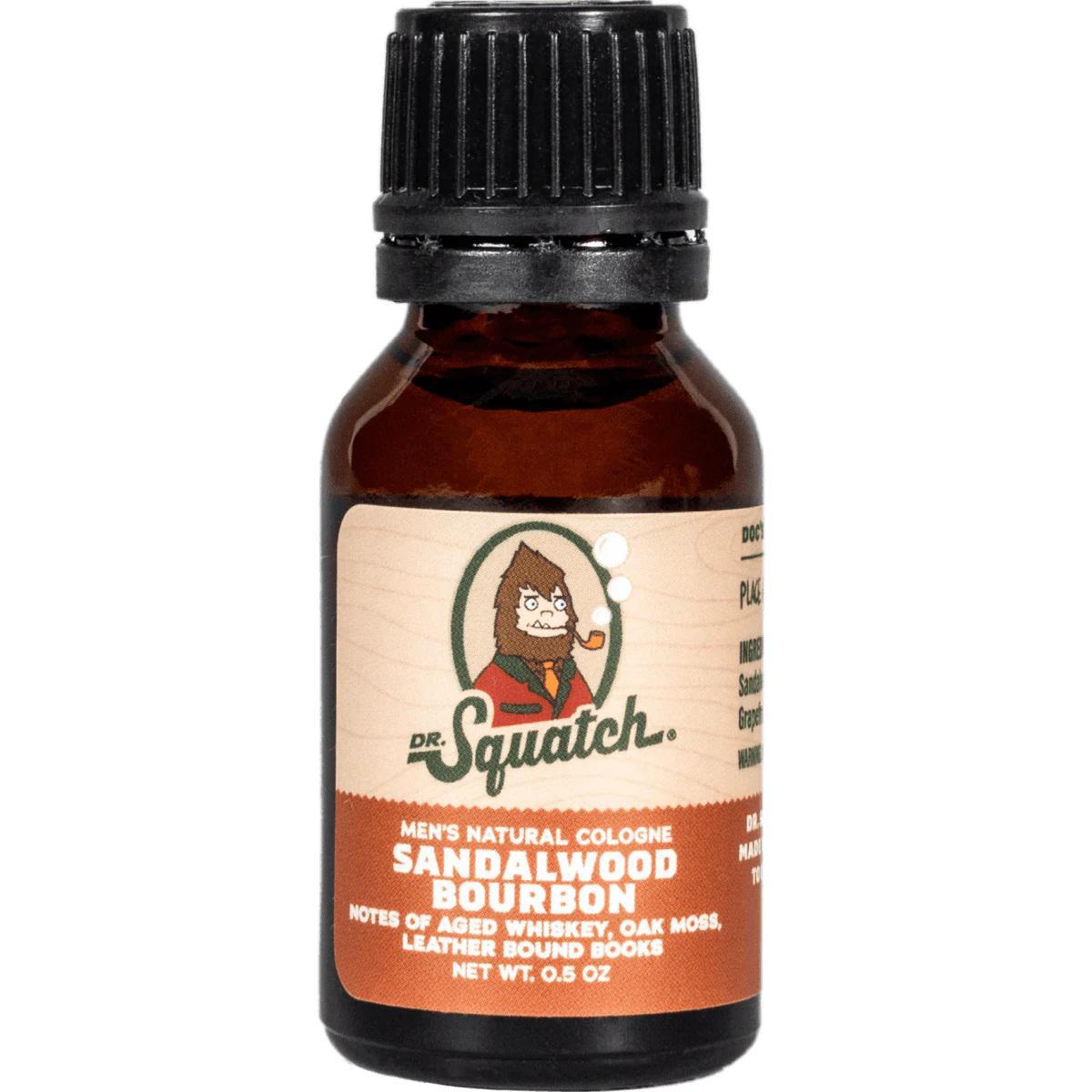 Dr. Squatch - Sandalwood Bourbon - Cologne 0.5oz DISCO