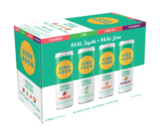 High Noon - Tequila Variety Pack - 8 Pack 12 oz Cans - 607456 DISSVF