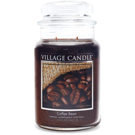 Stonewall Kitchen - Village Candle - Coffee Bean Large Dome Candle 21.25 oz - 4260005