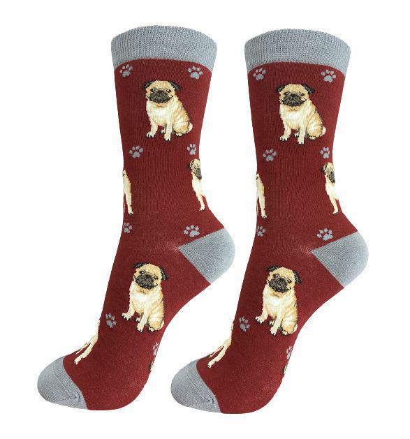 E&S Pets - Pug Full Body Socks 800 FB-31