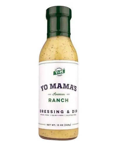 Yo Mama's Foods Gourmet Dressings American Ranch 13 oz DISCO
