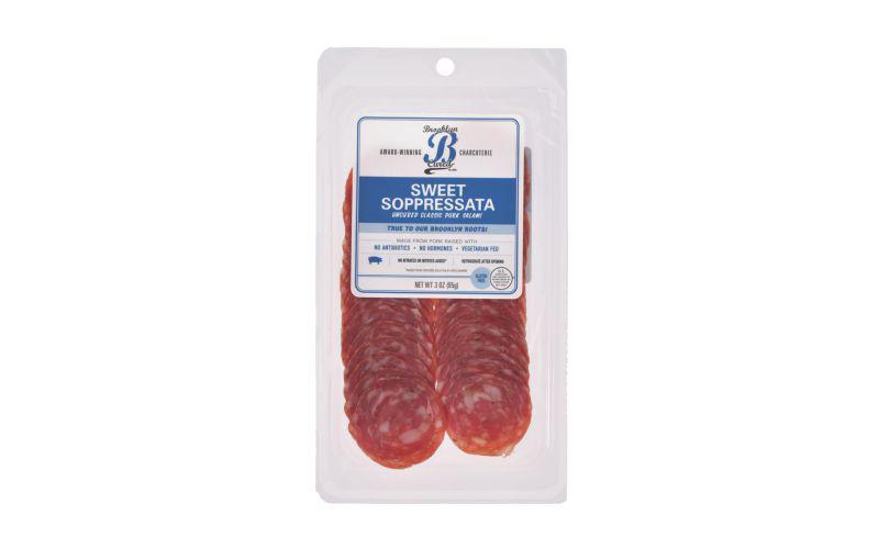 Brooklyn Cured - Sliced Sweet Soppressata 3 oz - SPMEATBC8