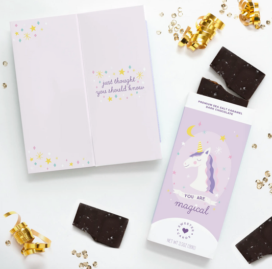 Sweeter Cards -  YOU ARE MAGICAL Chocolate-Filled Greeting Card