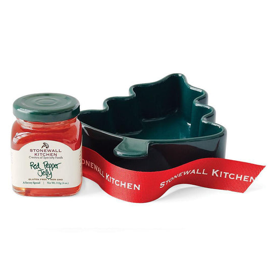 Stonewall Kitchen Red Pepper Jelly Ramekin Tree - Seasonal 1 gift 190635