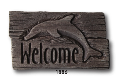 Massarelli's - 11" Stone Welcome Dolphin 1886 DISVEN