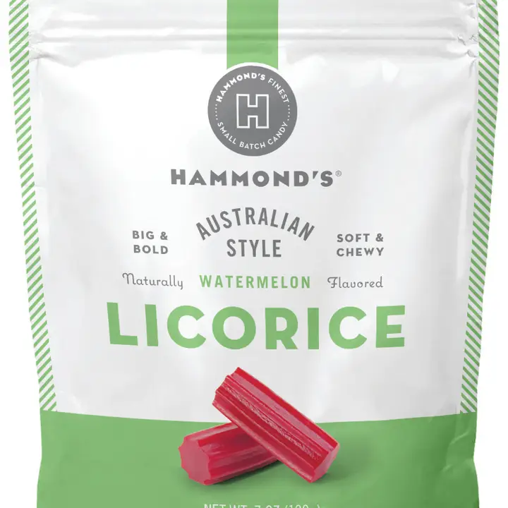 Hammond's Candies - Australia Style Watermelon Licorice LK04508