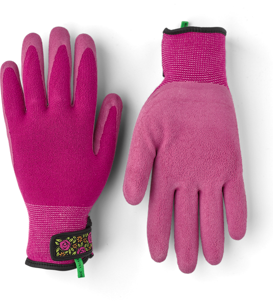 Hestra Gloves - Garden Bamboo - Fuchsia - Size 7 - 72320-920-07