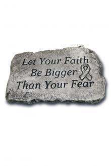 Massarelli's - 10" Stone Let Your Faith Be 1808