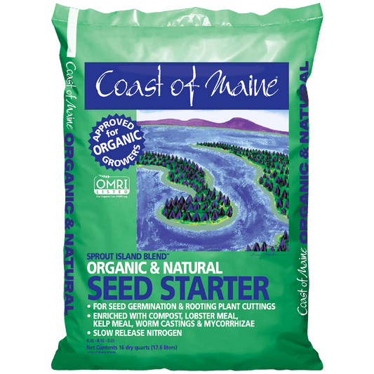 Coast of Maine - Seed Starter Sprout Island Blend 16 Quart