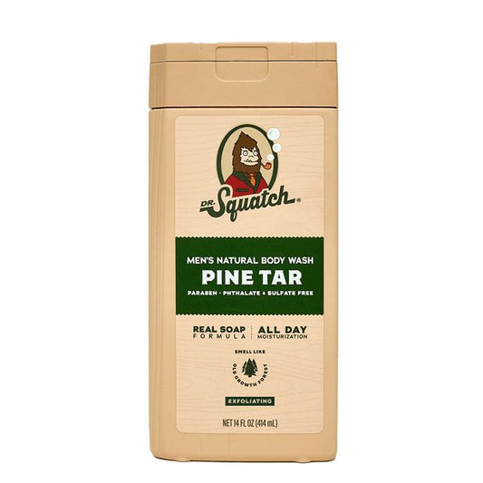 Dr. Squatch - Pine Tar Body Wash 14 oz - WH-BWNL-PNT-01
