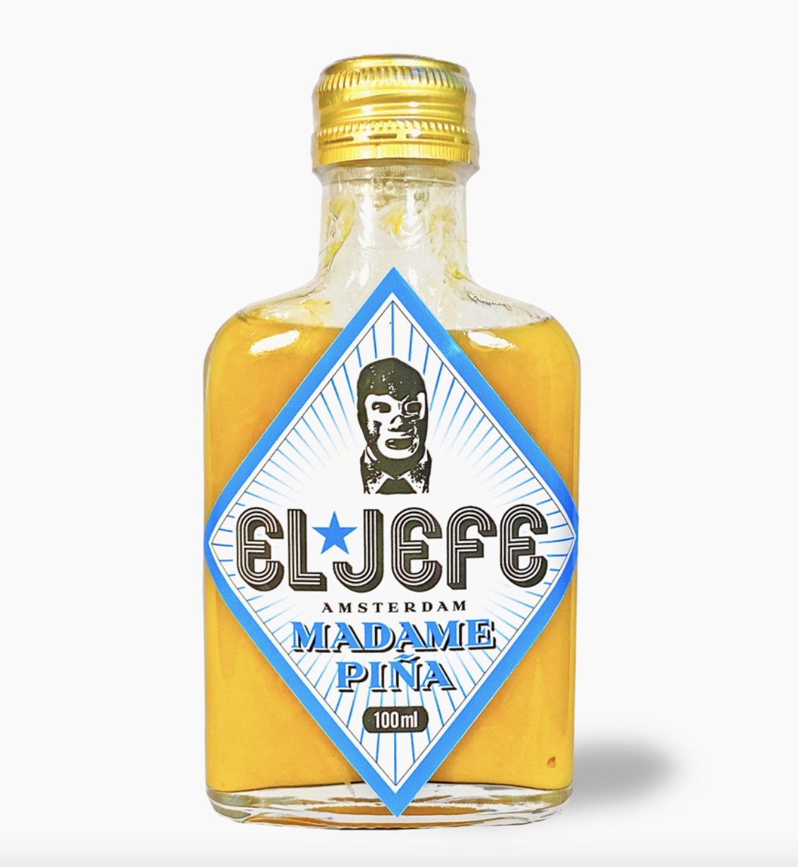 El Jefe's Hot Sauce - Very Hot Sauce Madam Piña - 100ml DISCO