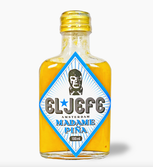 El Jefe's Hot Sauce - Very Hot Sauce Madam Piña - 100ml DISCO