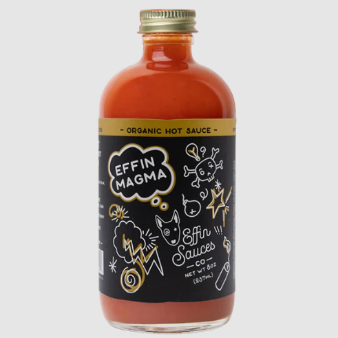 Effin Sauces Co - Effin Magma Organic Hot Sauce 8 oz