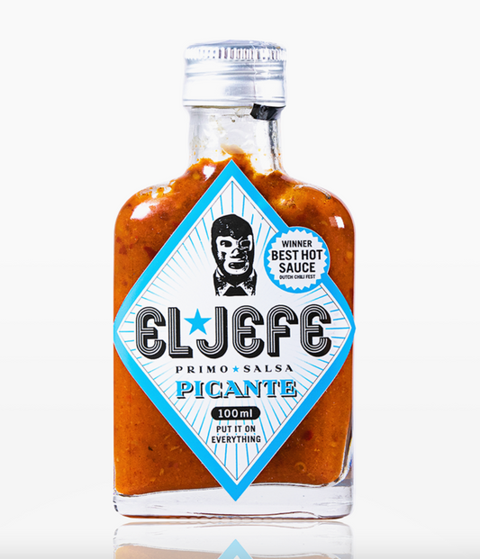 El Jefe's Hot Sauce - Hot Sauce Picante (Medium Hot) - 100ml DISCO