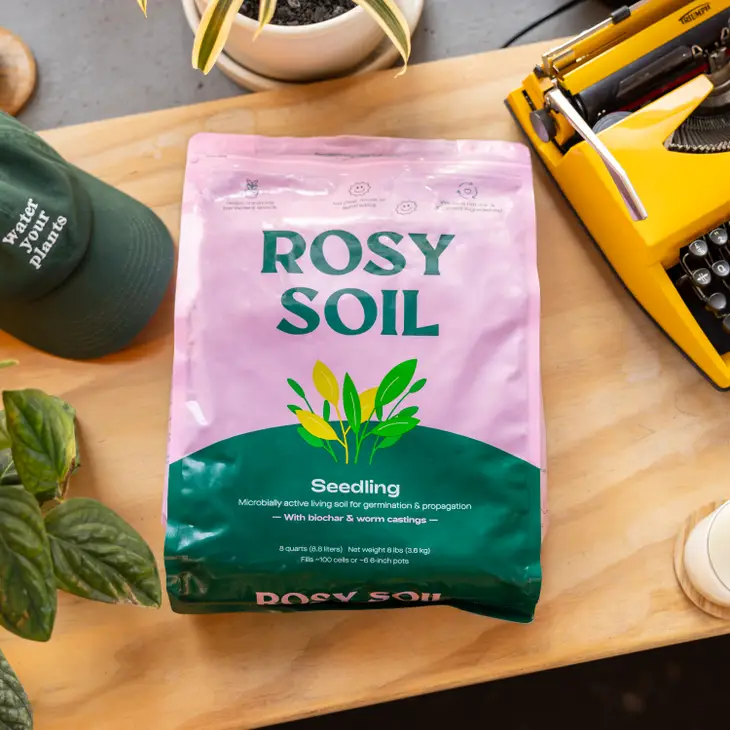 Rosy Soil - 4qt Organic Seedling and Propagation Mix - SD4