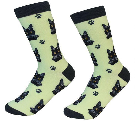 E&S Pets - Cat, Black Full Body Socks 801 FB-5