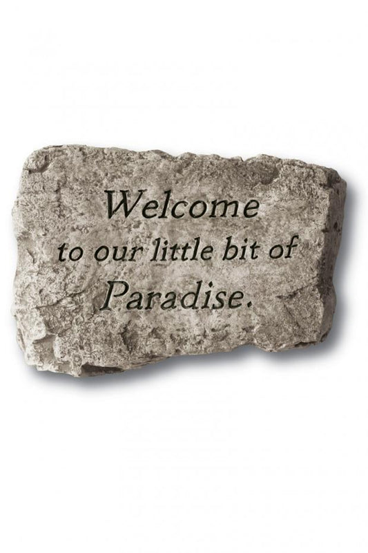 Massarelli's - 10" Stone Welcome to our Paradise 1898
