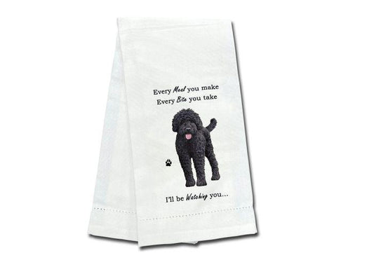 E&S Pets - Labradoodle Dark Kitchen Towel 711-121a