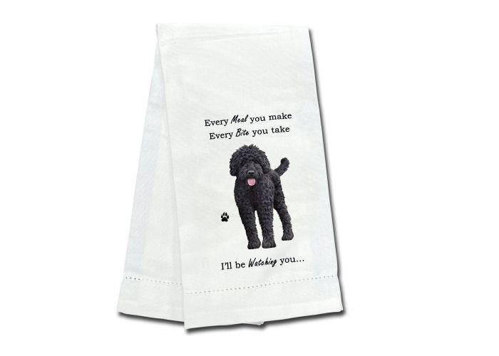 E&S Pets - Labradoodle Dark Kitchen Towel 711-121a