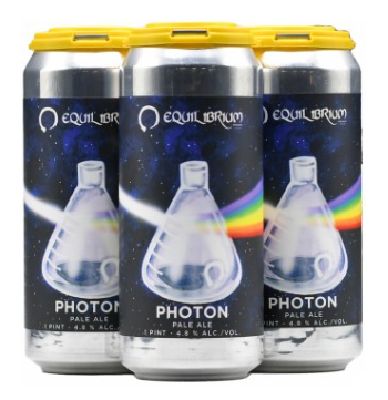 Equilibrium Brewery - Photon Pale Ale - 4 Pack 16 oz Cans - 2040163
