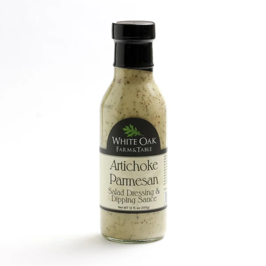 White Oak Farm and Table Salad Dressing - Artichoke Parmesean  12 oz DISCO