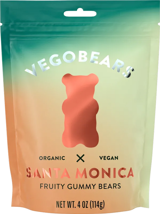 Candy People VegoBears - Santa Monica (banana, pineapple, strawberry)  4 oz DISSVF