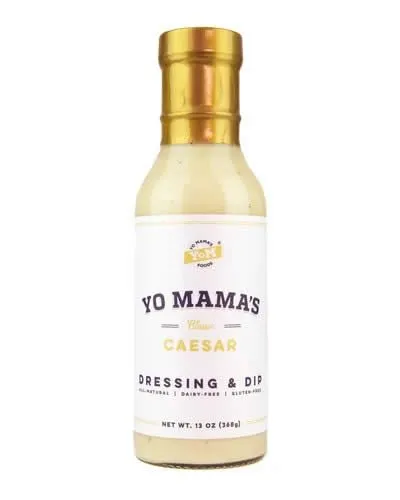 Yo Mama's Foods Gourmet Dressings Classic Caesar 13 oz