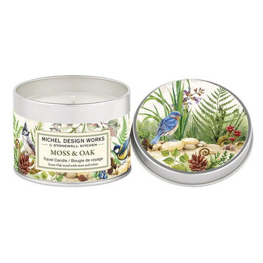 Michel Design Works - Moss & Oak Travel Candle 849397