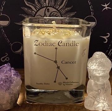 Blissful Connections - Cancer Candle 9 oz Cube