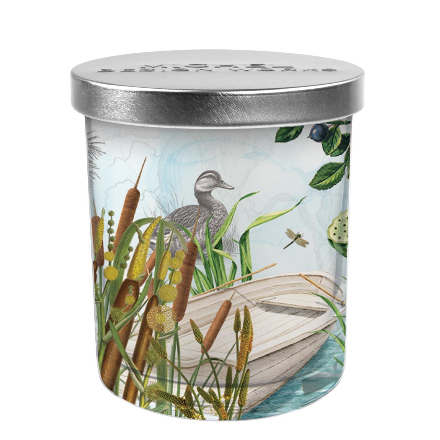 Michel Design Works - By the Lake Candle Jar with Lid 831429