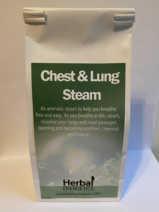 Herbal Energetics - Chest and Lung Steam 2.5 oz