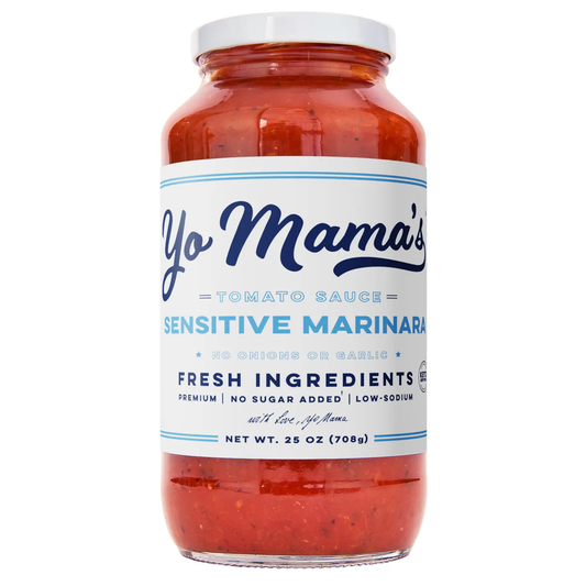 Yo Mama's Foods -  Sensitive Marinara 25 oz