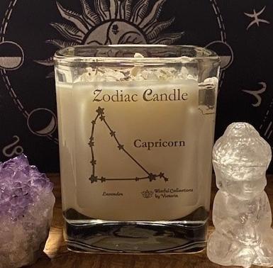 Blissful Connections - Capricorn Candle 9 oz Cube