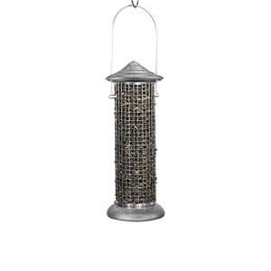 Audubon Rustic Farmhouse Silo Sunflower Seed Feeder Galvanized Roof  80440302 DISCO