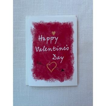 Raven’s Edge Studio - Valentine's Day Card ~ "Happy Valentine's Day" cupid's arrow