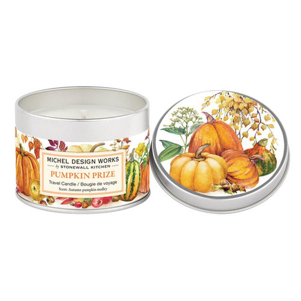 Michel Design Works - Pumpkin Prize Travel Candle 849374