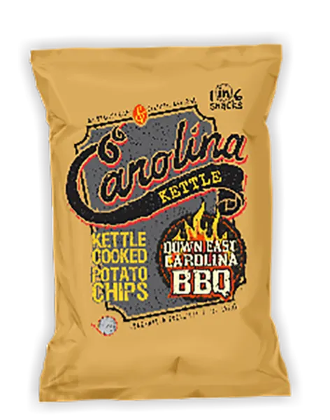 1 in 6 Snacks Carolina Kettle - Chips - Down East BBQ, 5oz DISCO