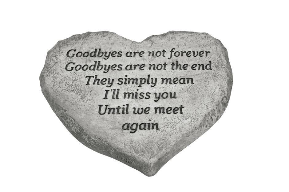 Massarelli's HEART STONE - GOODBYES ARE NOT 1796