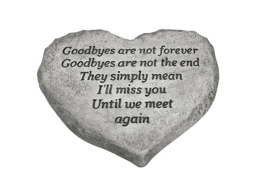 Massarelli's HEART STONE - GOODBYES ARE NOT 1796