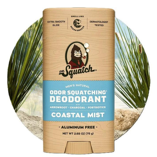 Dr. Squatch - Coastal Mist Deodorant 2.65 oz - WH-DEO-CSM-01