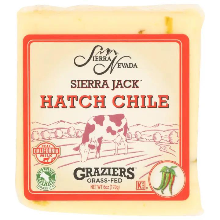 Sierra Nevada Cheese Company - Sierra Jack Hatch Chile Square 6 oz