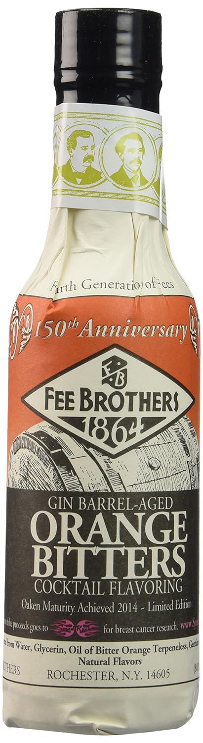 Fee Brothers - Gin Barrel Aged Orange Bitters 5oz 94548