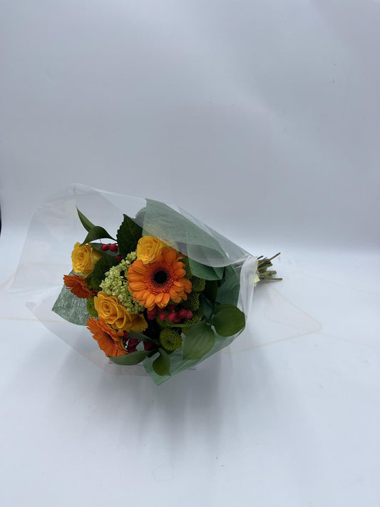 Tangerine & Green Bouquet