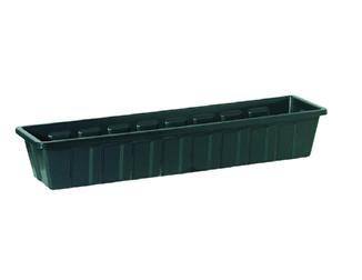 Novelty 30" Polypro Plastic Flower Box Liner Hunter Green 80250063