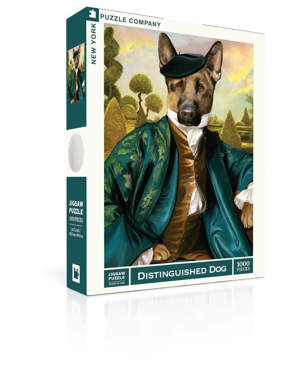 New York Puzzle Company - Distinguished Dog - NPZBM2510
